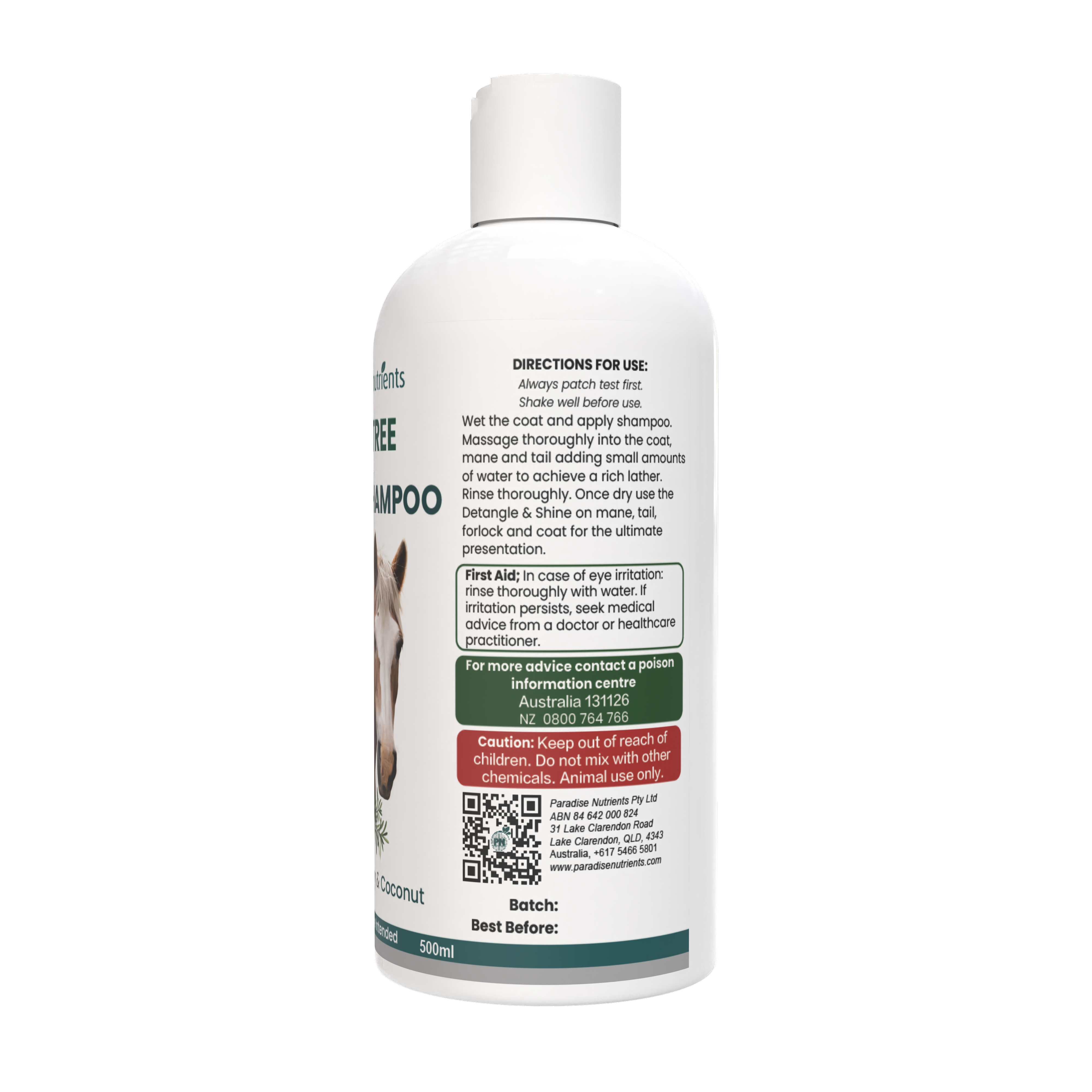 Tea Tree Horse Shampoo