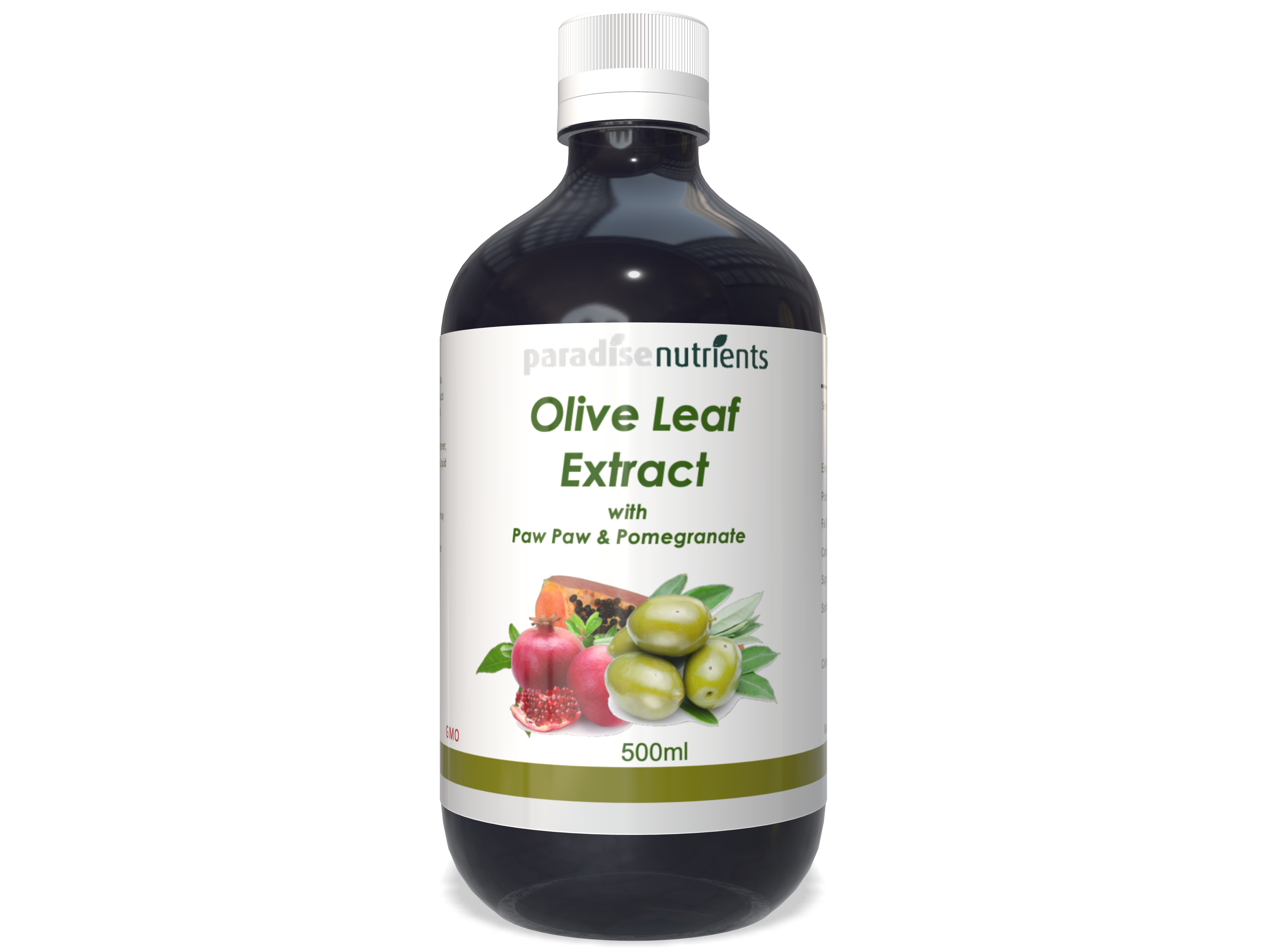 Olivenblattextrakt-Getränk